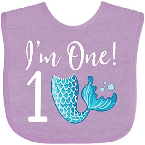 inktastic 1st Birthday Mermaid Party Baby Bib