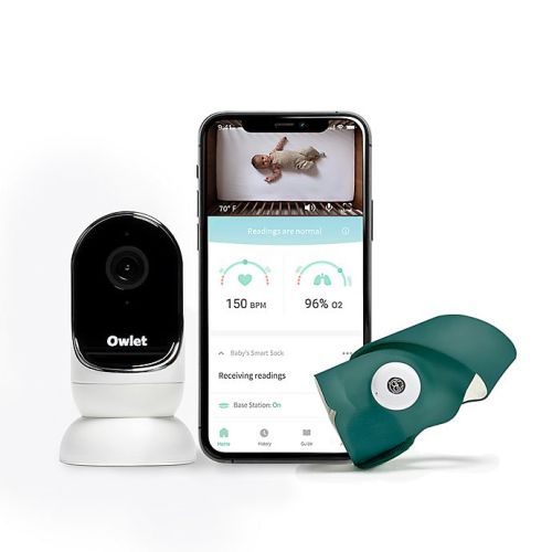 Owlet Monitor Duo with Sock in Deep Sea Green