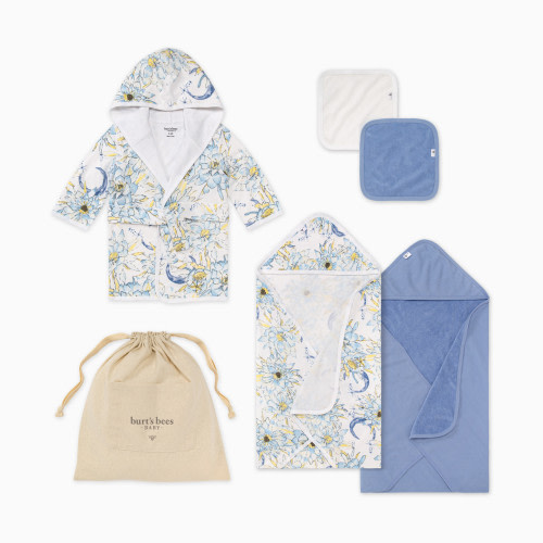 Burt's Bees Baby Burt's Bees Baby x Babylist Bath Gift Set - Night Blooms, 0-9 Months