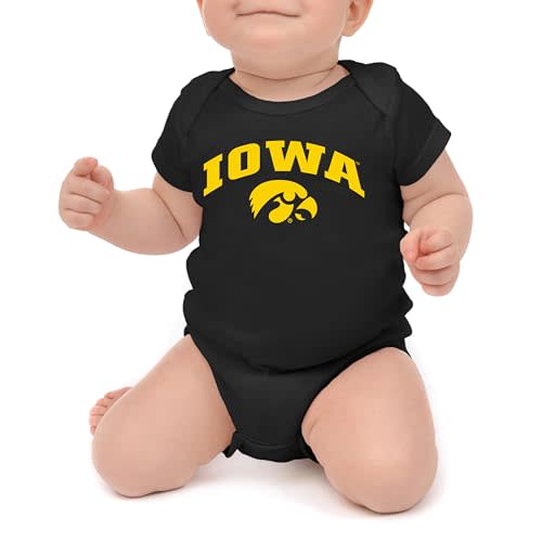 Little King NCAA Infant Romper-Arch Team Logo-100% Soft Cotton-Sizes 0-3M 6M 12M 18M
