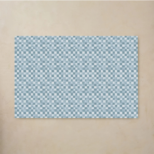 Tumbling Mat – House of Noa - Blue Checkered