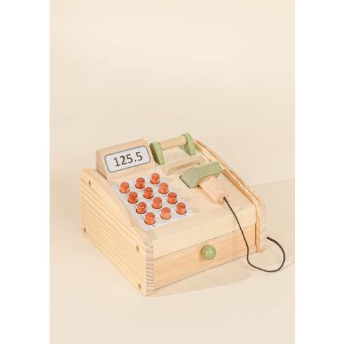 Wooden Cash Register