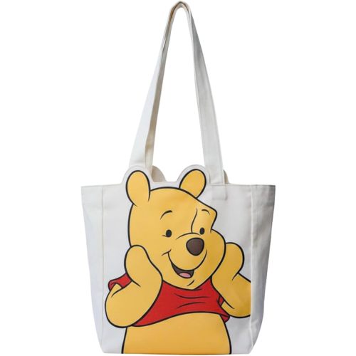 Disney Tote Pooh Stitch Canvas Bag