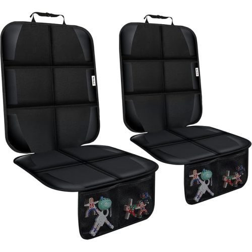 Car Seat Protector for Child Car Seat，Non-Slip Backing No Imprints