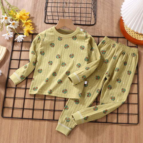 Utoimkio Baby Pajama Set, Gold (9-12m)
