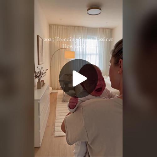MayBloomBaby smart bassinet soothes fussy baby quickly | TikTok