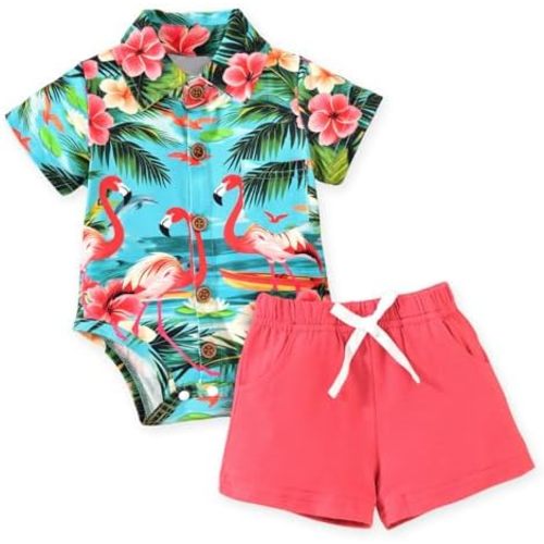 Baby Boy Hawaiian Outfit