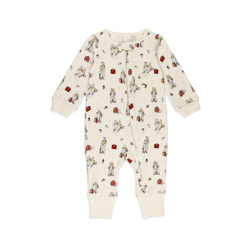 Adventure Paddington Organic Cotton Zip Romper