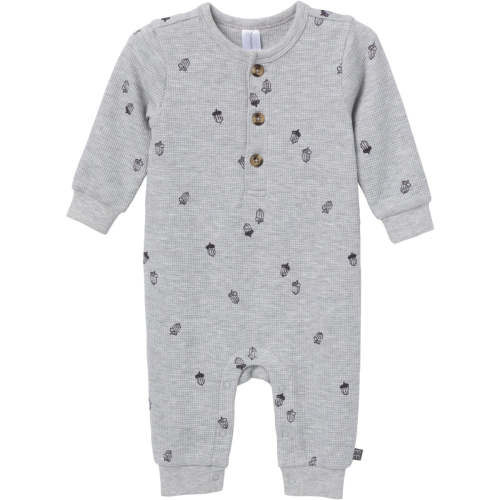 Baby Boys Grey Heather Acorn Slouch Romper – Gerber Childrenswear