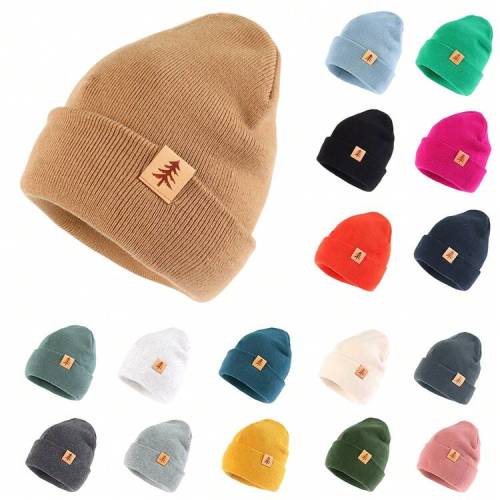 Toddler Beanie For Boys Girls Baby Boys Baby Girls Beanies Winter Hat Warm Knit Cuff Beanie | SHEIN USA