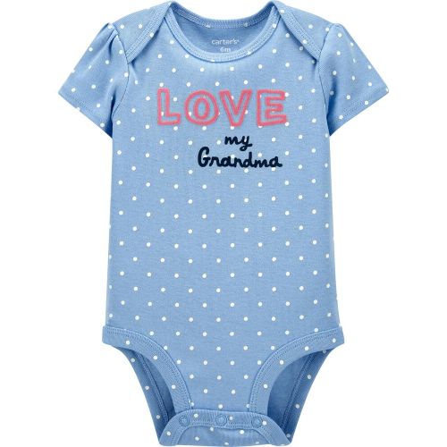 Love My Grandma Original Bodysuit - Blue - NB