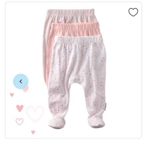 FALLON 3-Pack Footed Pants