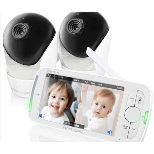 DXR-8 PRO SS — Patented Dual Audio Split Screen Baby Monitor