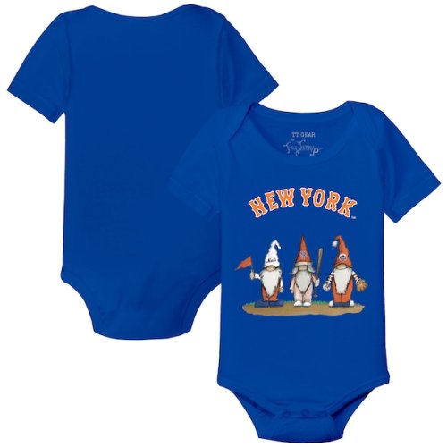 Infant New York Mets Tiny Turnip Royal Gnomes Bodysuit