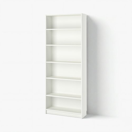 BILLY Bookcase - white 31 1/2x11x79 1/2 "