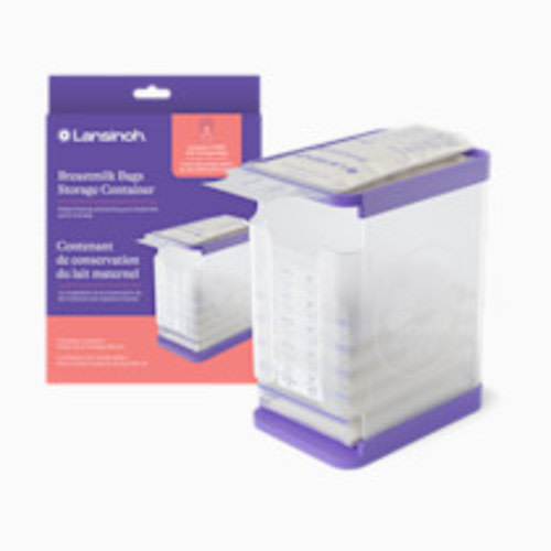 Lansinoh Breastmilk Storage Container with Quick-Freeze Tray