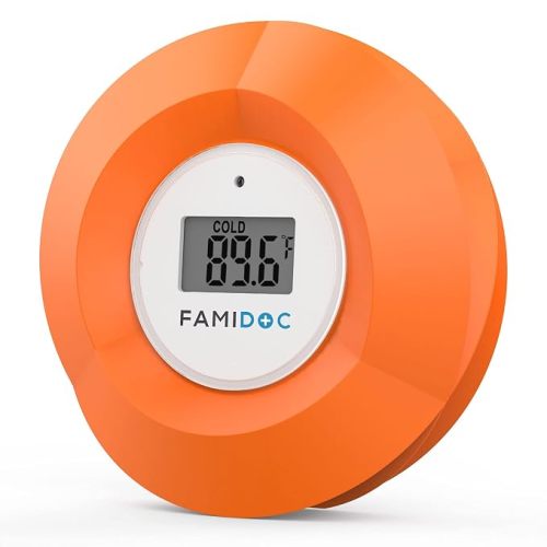Baby Bath Thermometer Floating Toy Bath Tub Thermometers, Flower