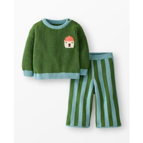 Wide Leg Sweater & Pants Set