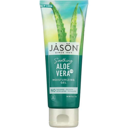 Jason Moisturizing Gel, Soothing 98% Aloe Vera, 4 oz
