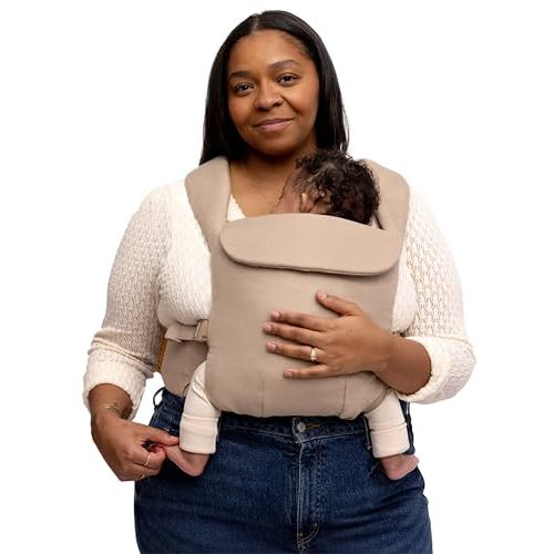 WildBird - Aerial Buckle Carrier - 2-24 Months - Large (L-4XL) Desert Lark - Front or Back Carry - Cross Straps, Lumbar Support, Headrest - Hip Healthy - Baby Carrier - Baby Essentials - New Mom Gifts