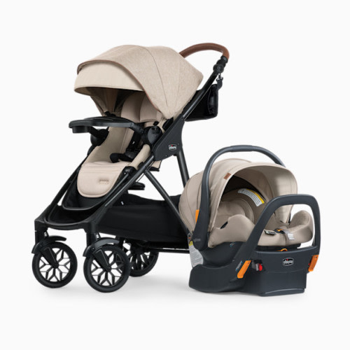 Corso Primo ClearTex and Keyfit Max Zip ClearTex Travel System - Hazelnut