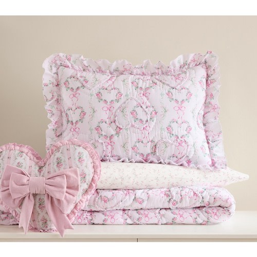 LoveShackFancy Heart Quilt Bedding Set