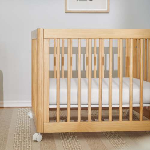 Midi Crib Sheet Organic Muslin Cotton- white