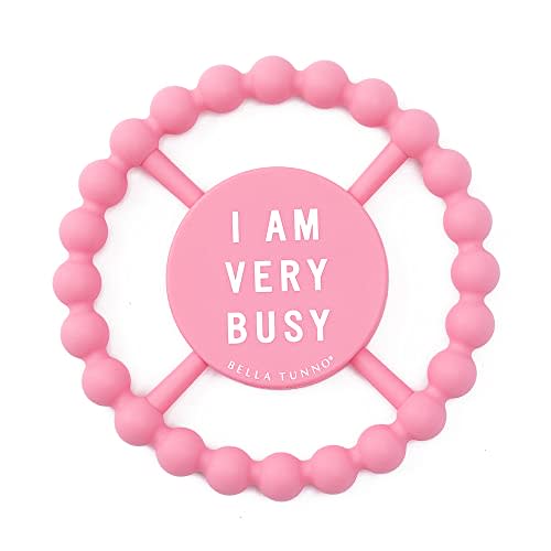 Baby Teether by Bella Tunno, Silicone Teethers for Babies 3-6 Months, 6-12 Months, Baby Toys, Pacifier, Teething Relief, Boys, Girls, Very Busy