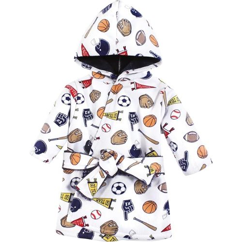 Hudson Baby Unisex BabyMink with Faux Fur Lining Pool and Beach Robe Cover-ups