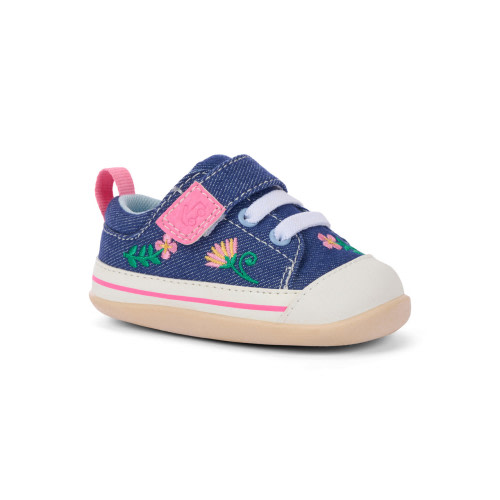 Stevie Mini Blue Denim/Garden