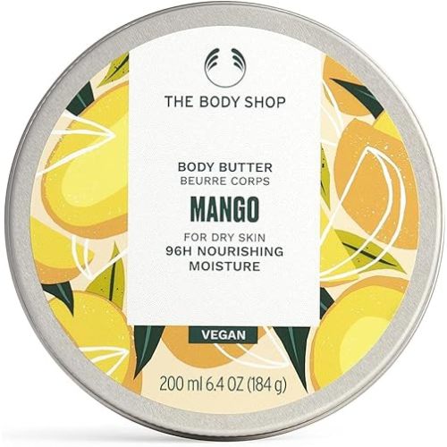 The Body Shop Mango Body Butter – Nourishing & Moisturizing Skincare for Normal Skin – Vegan – 6.4 oz