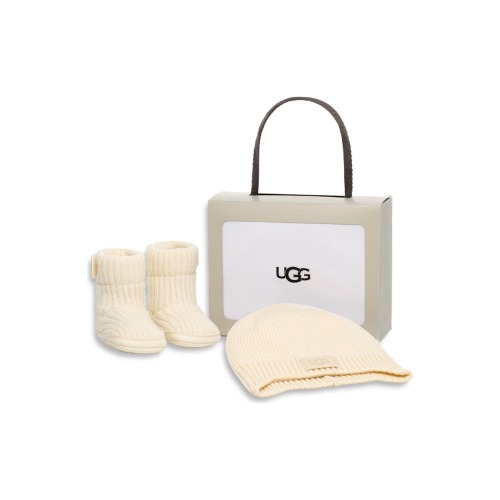 Skyler Bootie & Beanie Set, 4/5 M