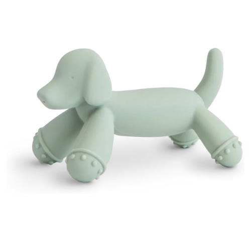 mushie Silicone Baby Teether Toy | Dog Figurine Teether