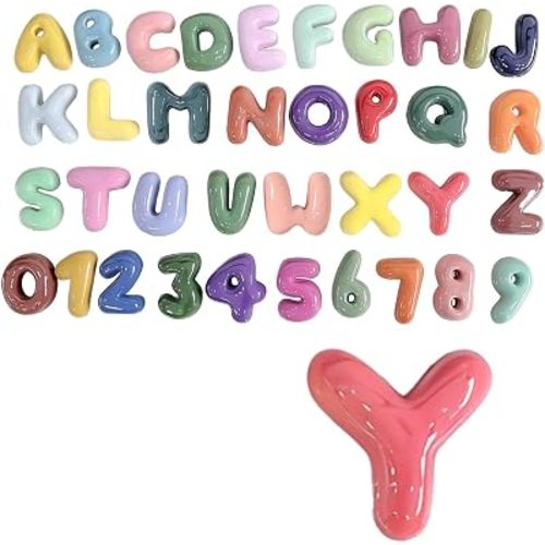 4 Inch Gypsum Letter or Number for Wall Decor, Single Alphabet or Digit for Home Decor Party Decoration Name Signs, Birthday Gifts for Boys Girls (Letter Y)