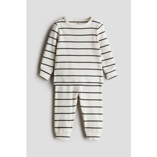 RIBBED COTTON SET