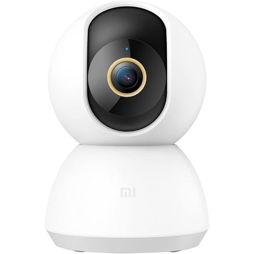 Xiaomi Smart Camera C300, 2K Clarity, 360° Vision, AI Human Detection, F1.4 Large Aperture and 6P Lens, Enhanced Color Night Vision in Low Light, Full Encryption for Privacy Protection, White