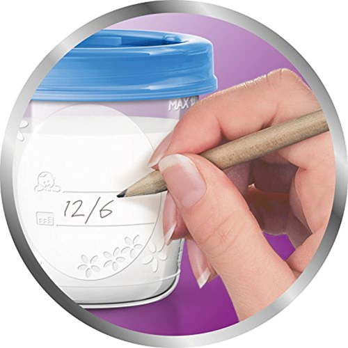 Philips AVENT Breast Milk Storage Cups, 6 Ounce (Pack of 10)