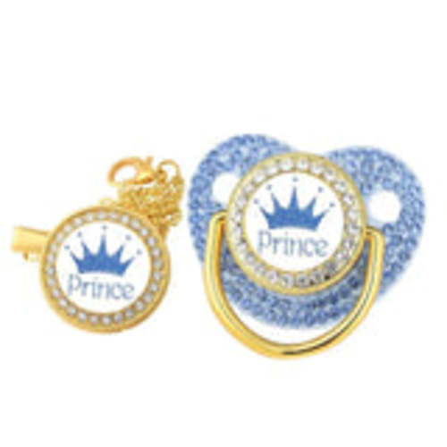 Luxury Princess & Prince Baby Bling Pacifier – Maternity Miracles