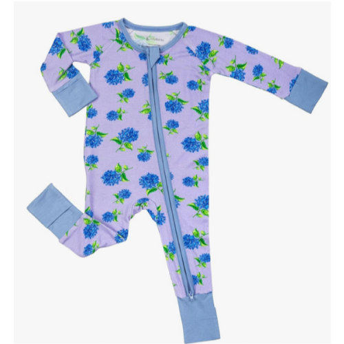 LollyBanks Baby Pajamas, Long Sleeve Baby Romper with 2-Way Zipper, 95% Viscose from Bamboo and 5% Spandex, Infant Sleepers