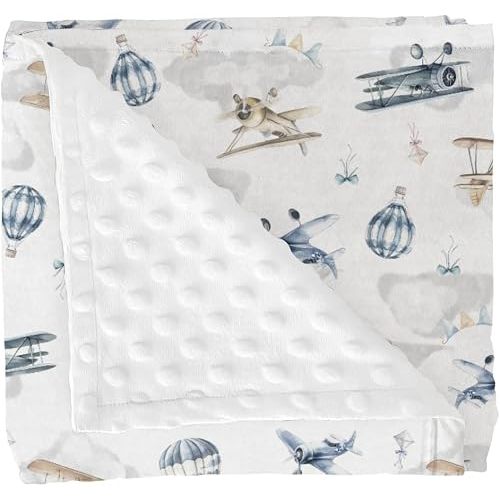 Vintage Planes Baby Blanket