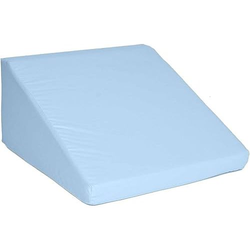 Foamnasium Wedge, Indoor Foam Playset, Soft Toddler and Active Kids Play Foam Wedge for Crawling, Climbing, Sliding and Jumping, Made in The US, Baby Blue