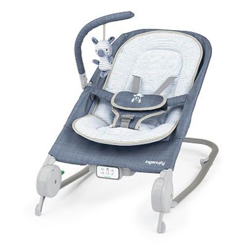 Ingenuity Happy Belly Rock-to-Bounce Baby Seat