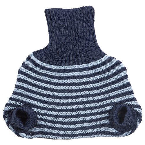 Organic Merino Wool Diaper Cover - Overnight Knit Diaper Cover for Fitted Cloth Diapers and Flats