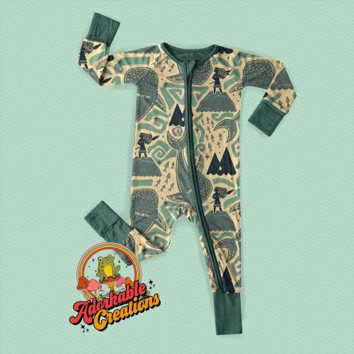 PRE-ORDER* Ocean Wayfinder Bamboo Sleeper or Pajama Set