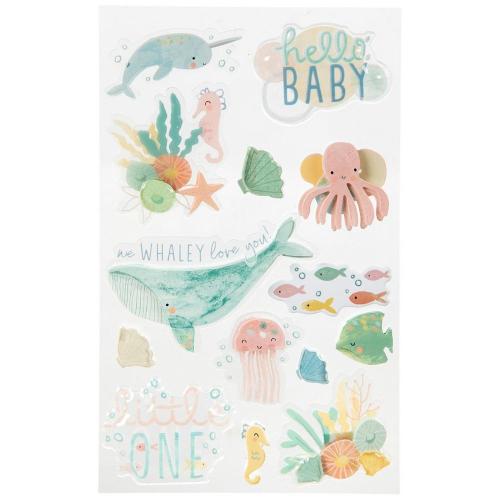 Nautical Baby 3D Stickers