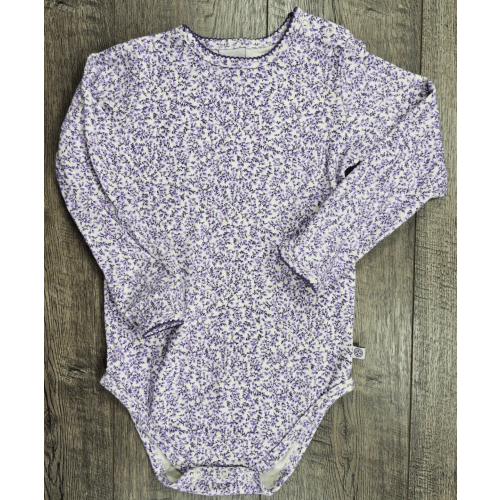 Baby Girl Clothes Oshkosh 36 Month Purple Floral Bodysuit