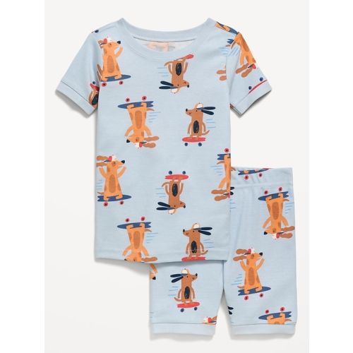 Printed Snug-Fit Pajama Set for Toddler & Baby