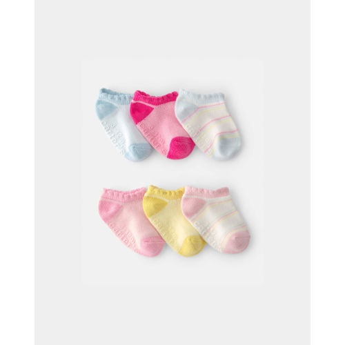 Baby Girl 6-Pack No Show Socks | Carter's