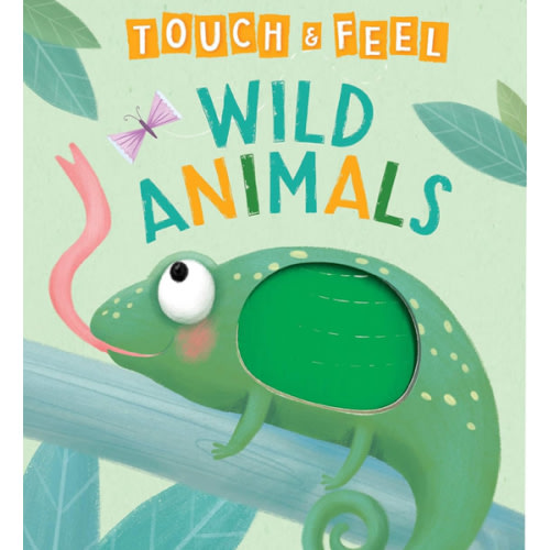 Wild Animals: A Touch and Feel Book - Children's Board Book - Educational