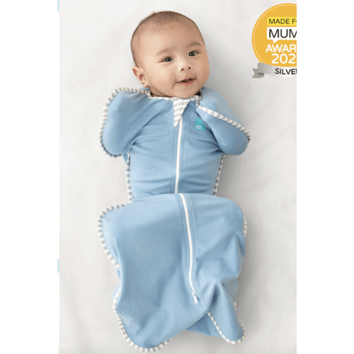 Swaddle Up™ 1.0 TOG Cotton Dusty Blue